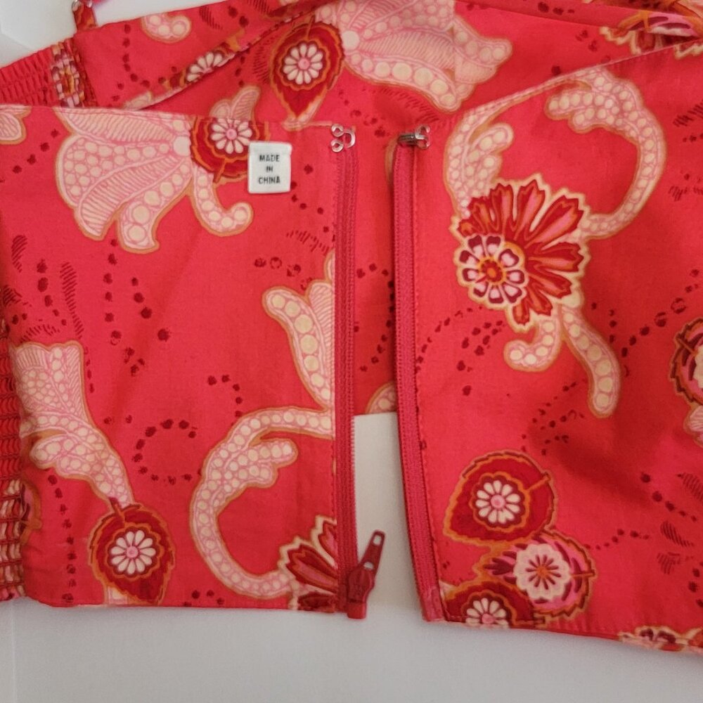 A.L.C. 2 pc set - Francis Cotton Drawstring Skirt and Arit Top in Calla Multi - Picture 13 of 16